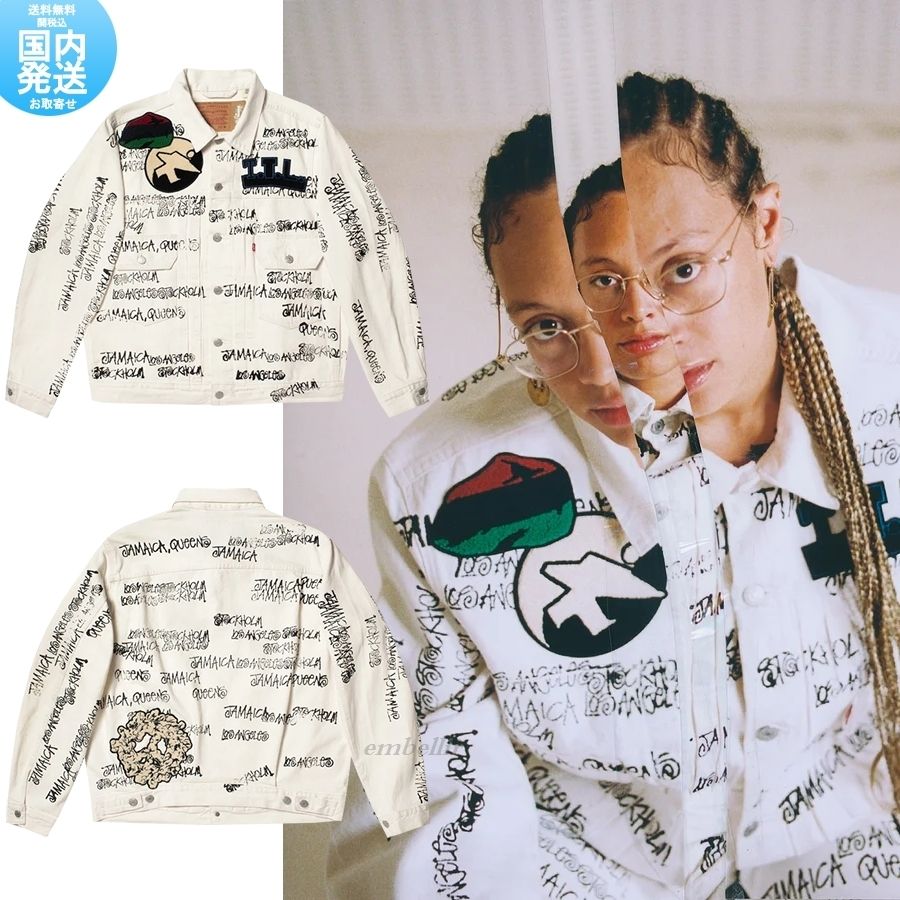 STUSSY & DENIM TEARS & OUR LEGACY TTL DENIM JACKET コラボ JK