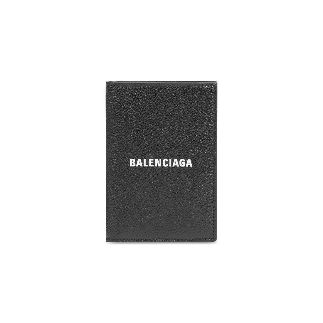 国内発送☆BALENCIAGA】CASH バーチカル 二つ折り ウォレット