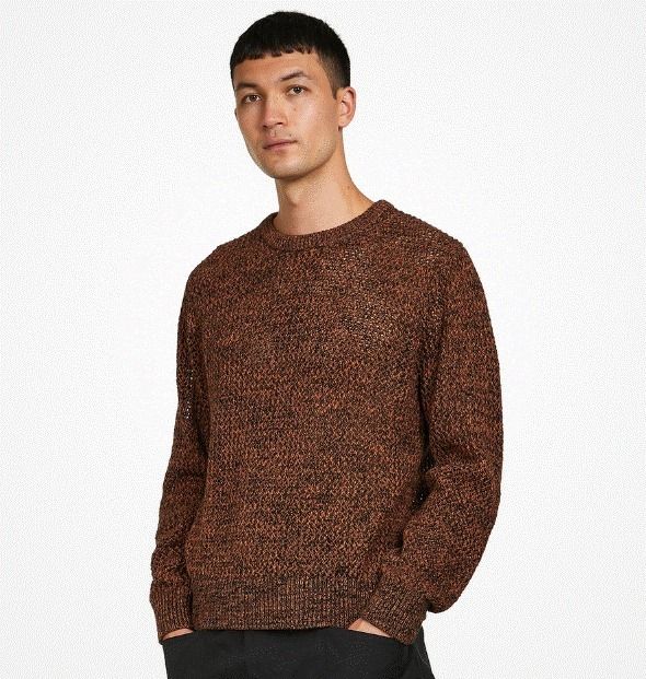 STUSSY 2トーン ルーズゲージ セーター 2 TONE LOOSE GAUGE (STUSSY