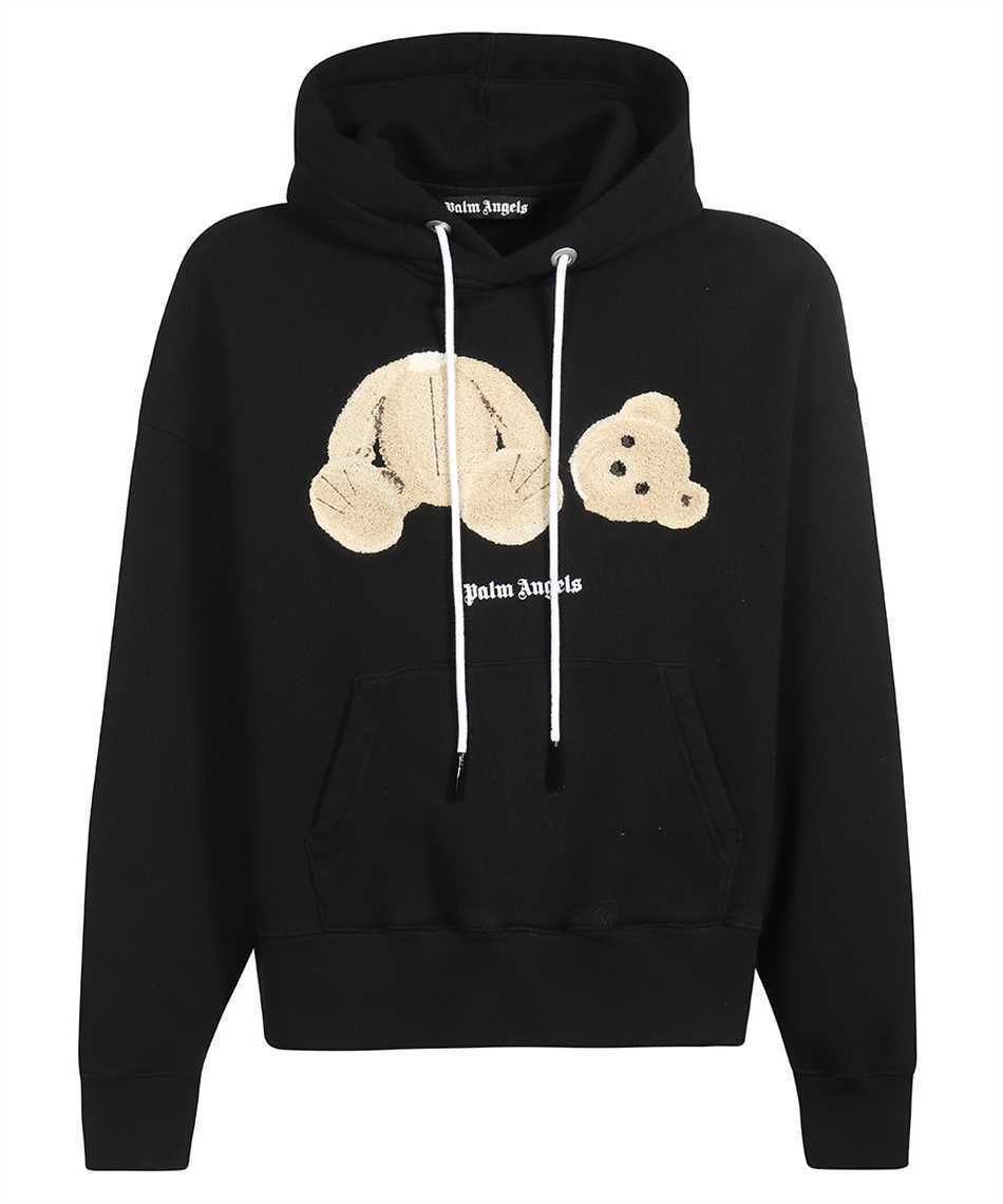 PALM ANGELS BEAR HOODY BLACK L パームエンジェルス