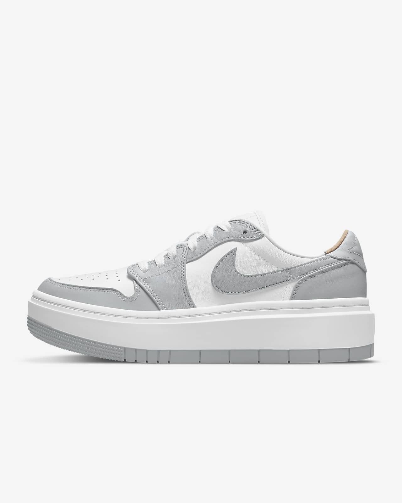 人気☆Nike エアジョーダン1 エレベート LOW ウィメンズシューズ (Nike 日本値下げ エアジョーダン ナイキ ロー 厚底 ホワイト ネイビー ミッドナイト エレベート スニーカー