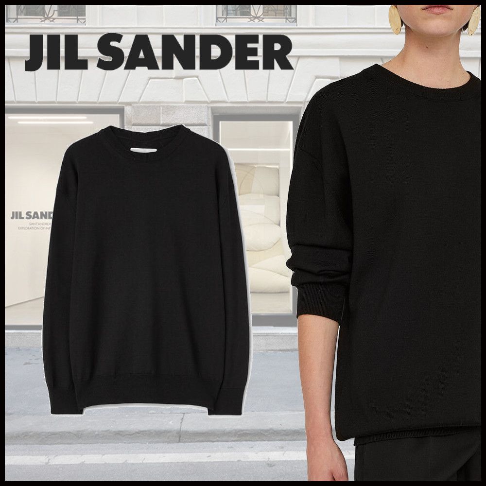 JIL SANDER】クルーネック セーター - www.shape-obstacles.com
