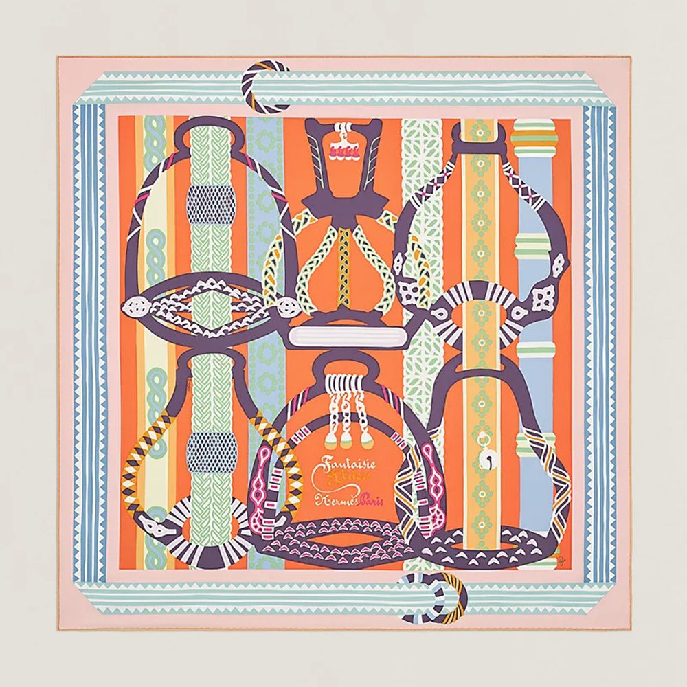 HERMES】カレ 90 《鐙の幻想》 (HERMES/スカーフ) H003921S 01 ...