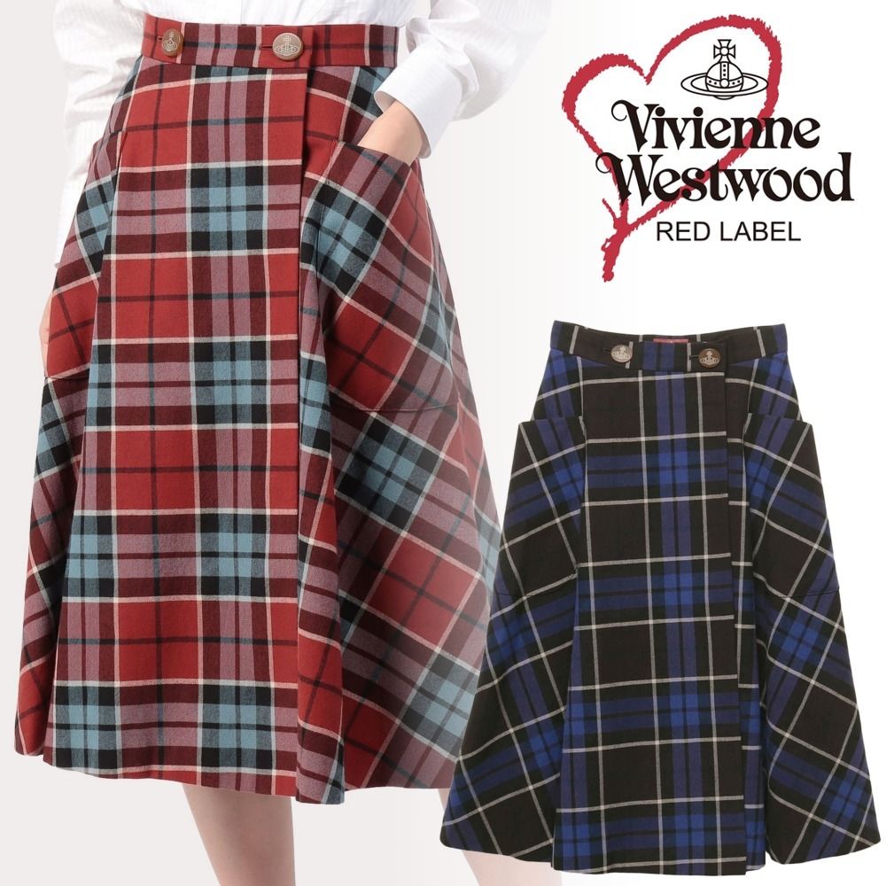 Vivienne Westwood☆TARTAN CHECK ライディングスカート (Vivienne ...