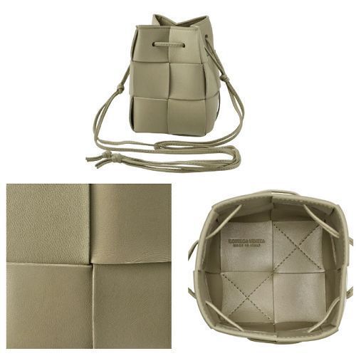 ☆BOTTEGA VENETA☆ Mini CASSETTE Bucket クロスボディバッグ
