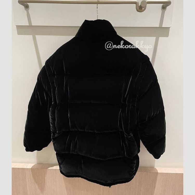 PRADA＊Convertible velvet ベルベットダウンジャケット＊送料込