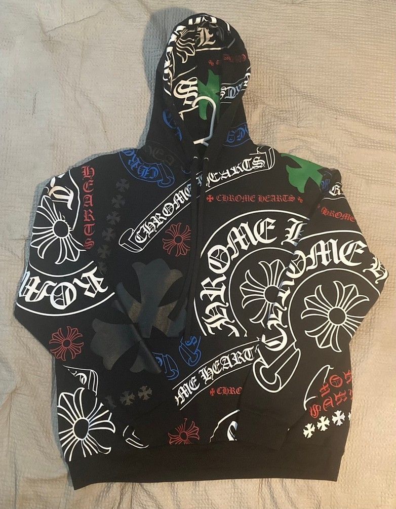 関税込 Chrome Hearts Stencil Hoodie パーカー 関税込 Chrome Hearts Stencil Hoodie パーカー (CHROME HEARTS