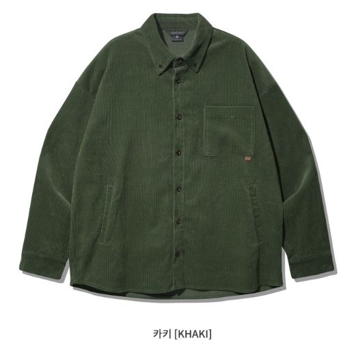 [WV PROJECT] ★韓国大人気★PRETZEL CORDUROY SHIRTS WV PROJECT】pretzel corduroy shirts (WV PROJECT/シャツ