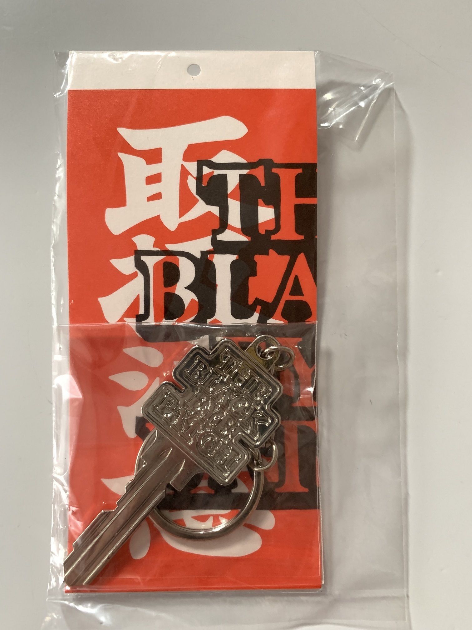 送料無料！OG LABEL KEY KEYCHAIN SILVER (BlackEyePatch