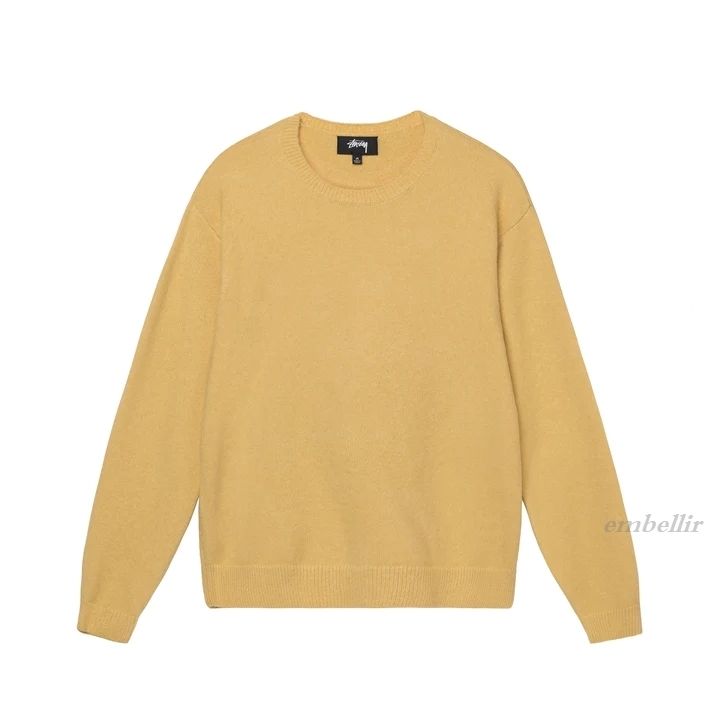 国内発送 関税込 STUSSY GOTHIC SWEATER ゴシック ロゴ セーター