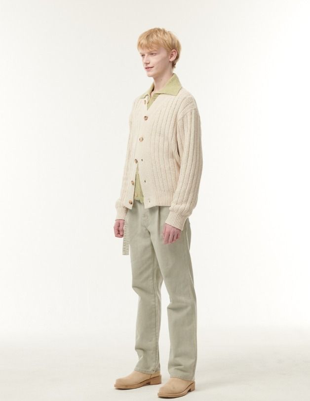 SATUR☆Faro Over Size Boucle Cardigan (SATUR/カーディガン