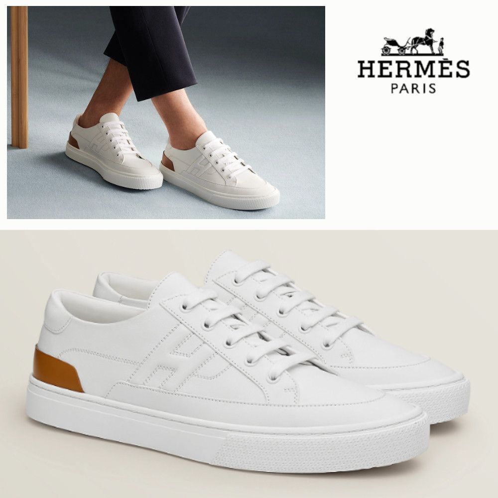 HERMES【入手困難】Sneakers Deep シンプル カーフスキン 人気 Deep sneaker | Hermès USA
