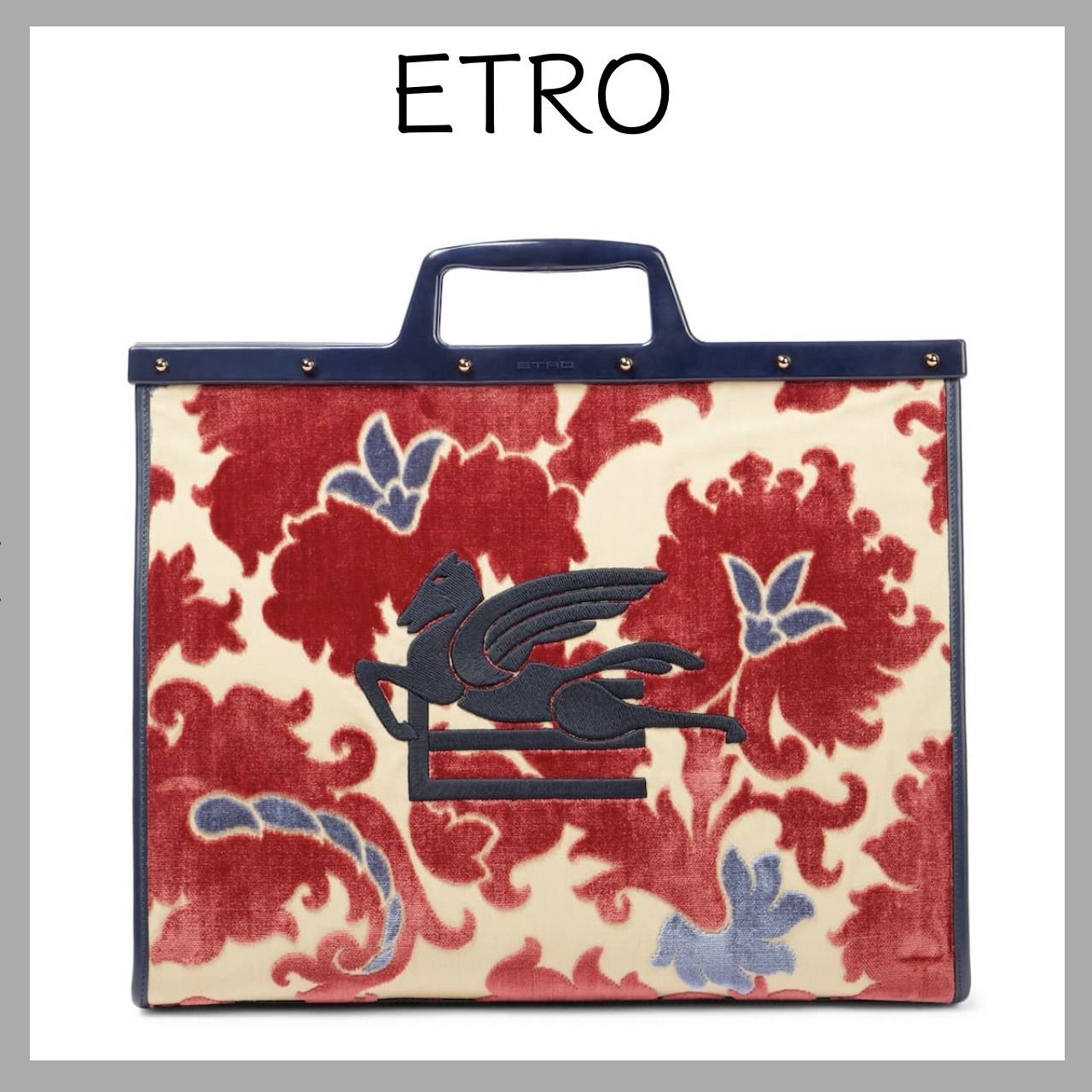 ETRO Love Trotter Large jacquard tote bag 関税送料込 (ETRO/トート ...