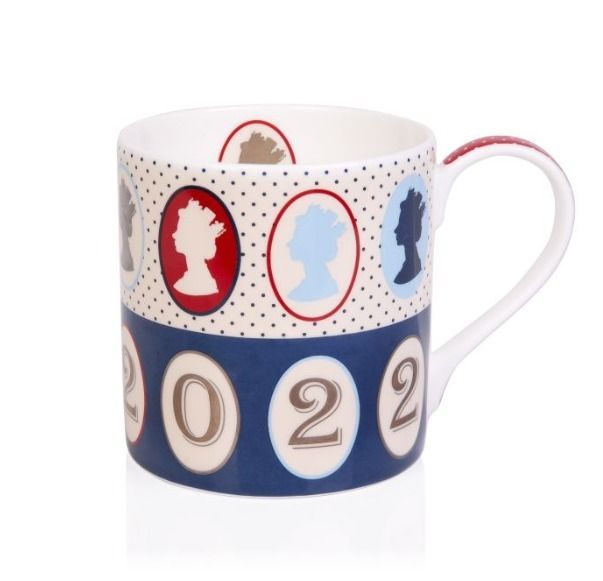 The Royal Collection】MACHIN DESIGN クィーン マグカップ (THE ROYAL