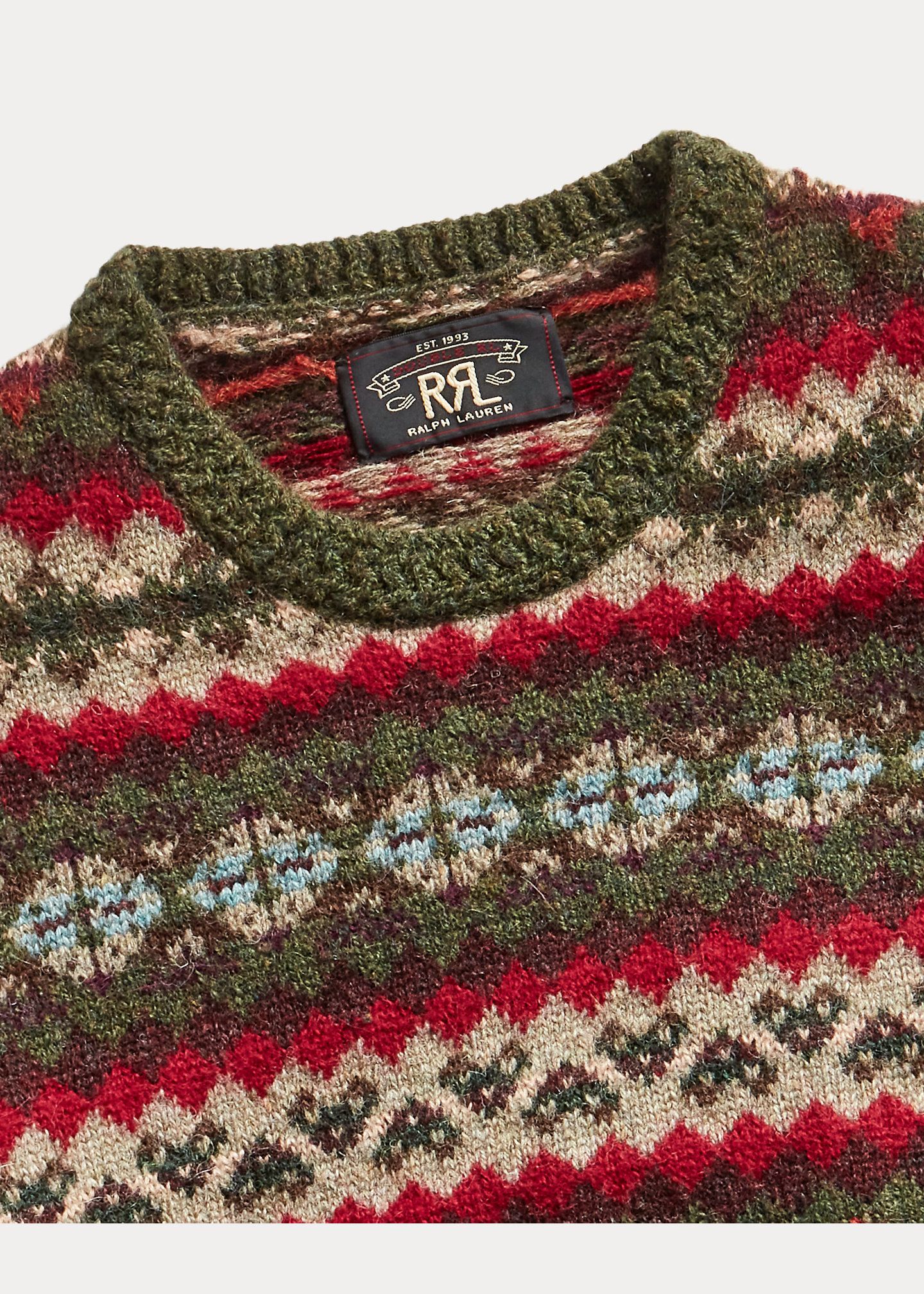 RRL フェア アイル ウールブレンド セーター | verdadcre.com