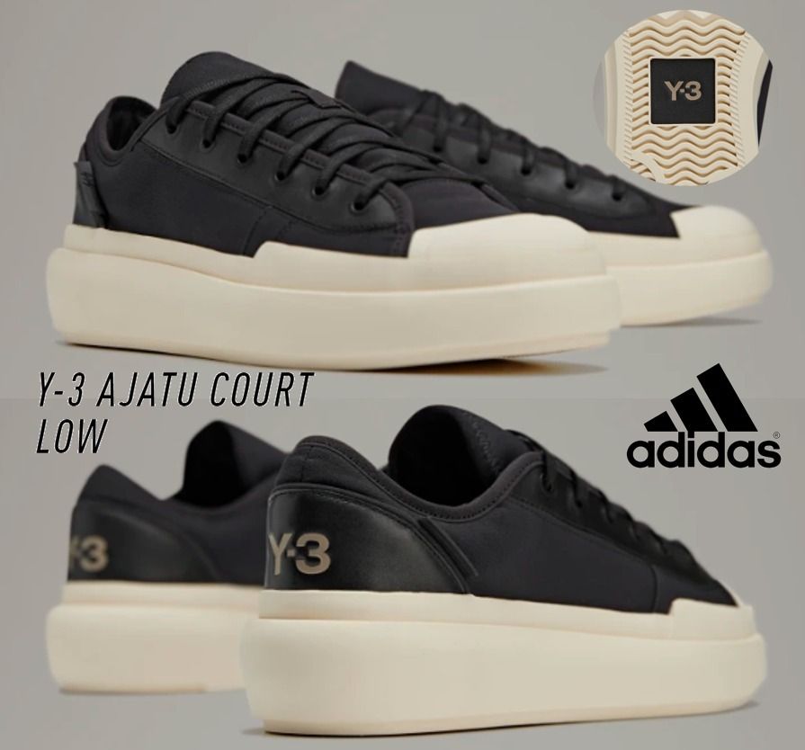 Y-3コラボ☆日本未入荷☆アディダス☆Y-3 AJATU COURT LOW