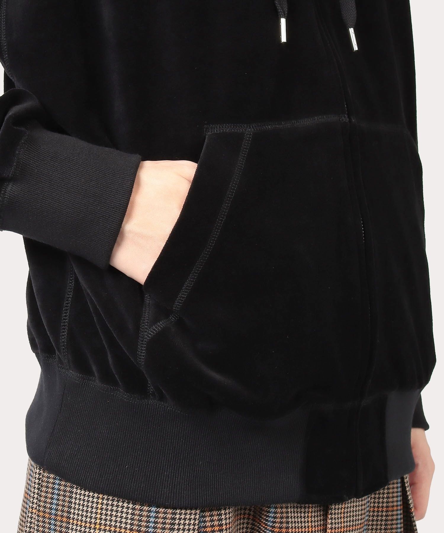 Vivienne Westwood☆ワンポイントORB ベロアパーカー (Vivienne
