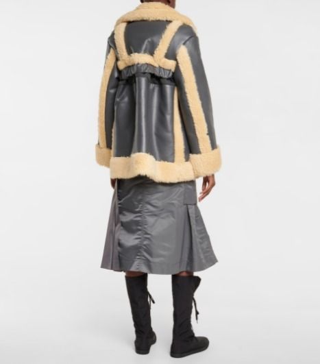 ☆関税込み☆【SACAI】フェイクシアリング トリム ジャケット sacai サカイ フェイクシアリングトリム ジャケット グレー