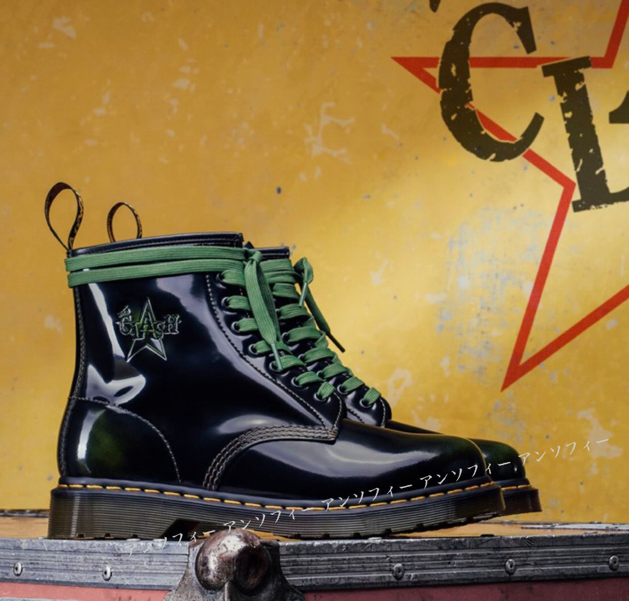 待望のコラボ◇Dr.Martenes × the CLASH 1460 8 ホールブーツ (Dr ...