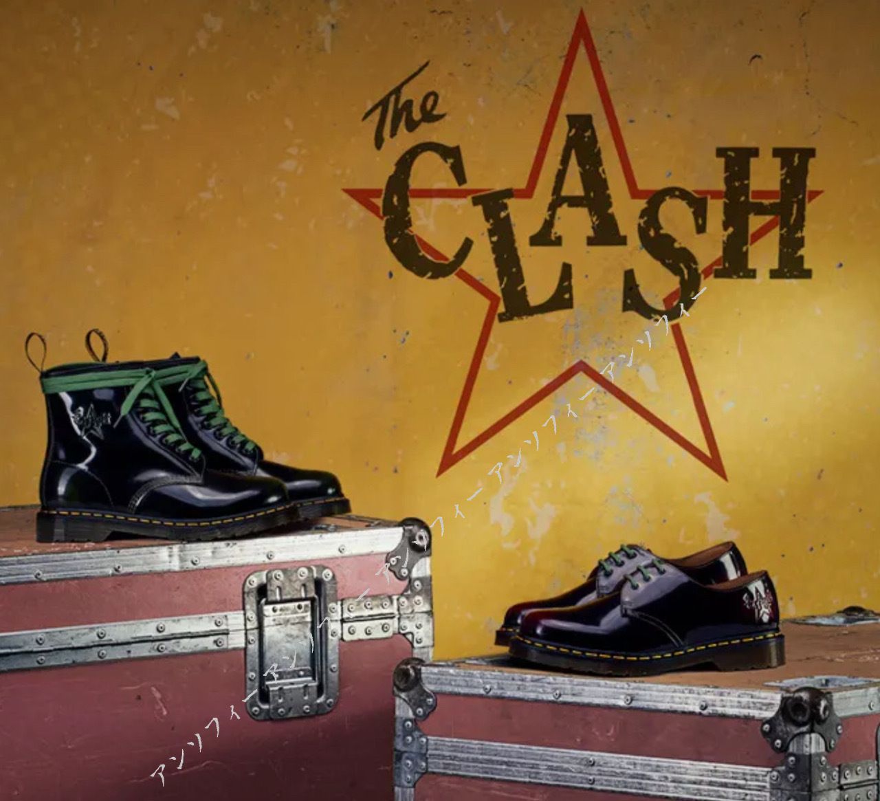 待望のコラボ◇Dr.Martenes × the CLASH 1460 8 ホールブーツ (Dr ...