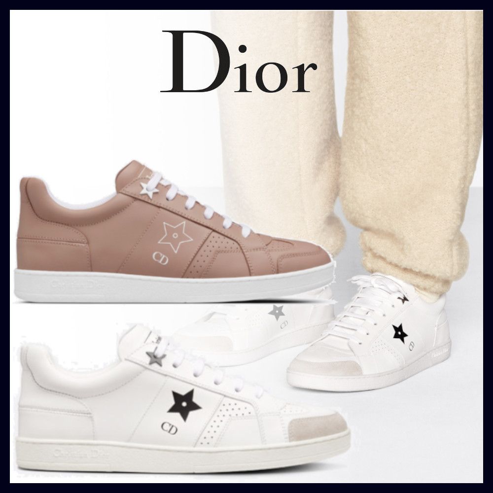 すぐ届く【DIOR】DIOR STAR スニーカー カーフスキン & スエード (Dior ...