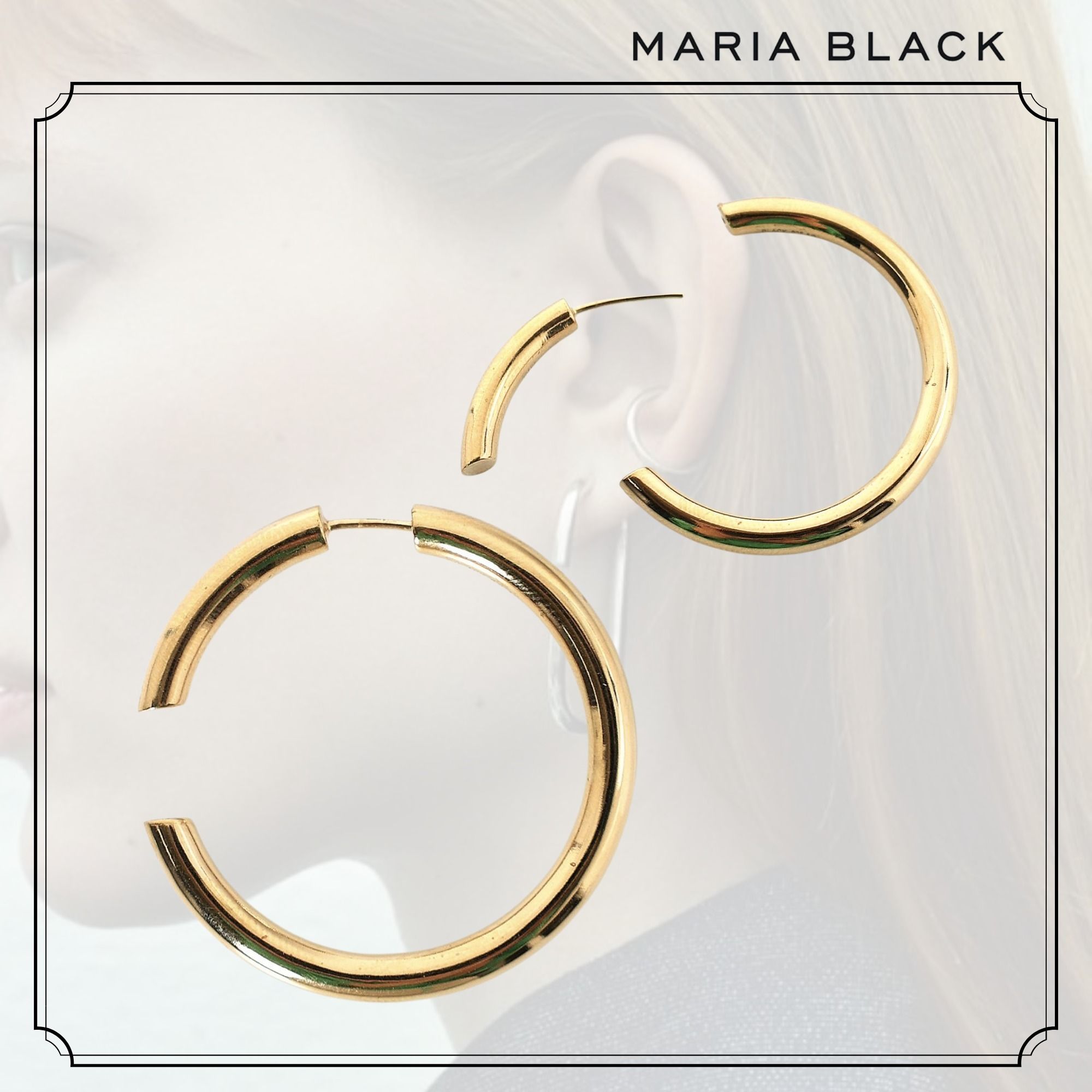 MARIA BLACK(マリアブラック)】 Disrupted 40(片耳用) (Maria Black