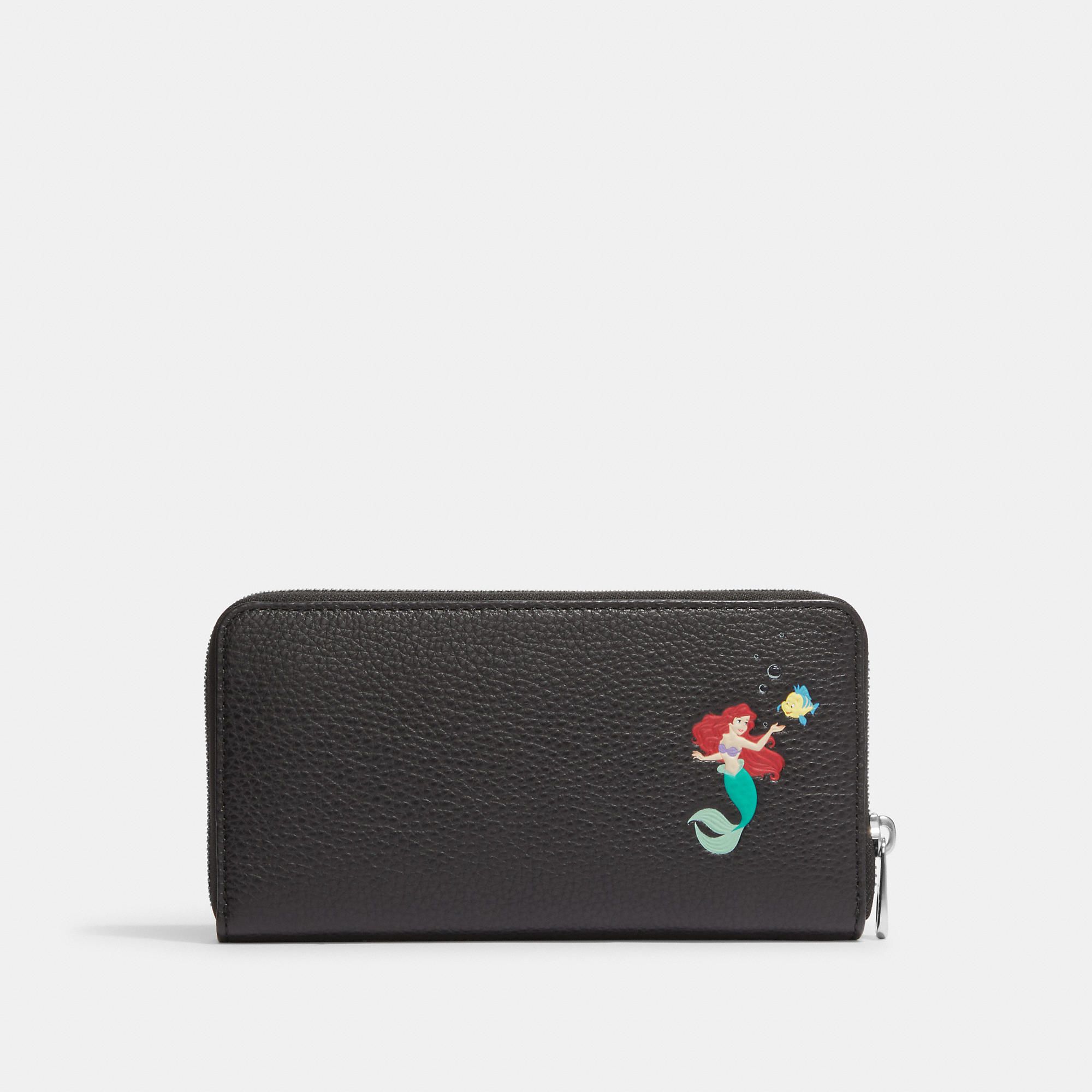 COACH○【DISNEY X COACH】ロング ジップ アラウンド ウォレット ...
