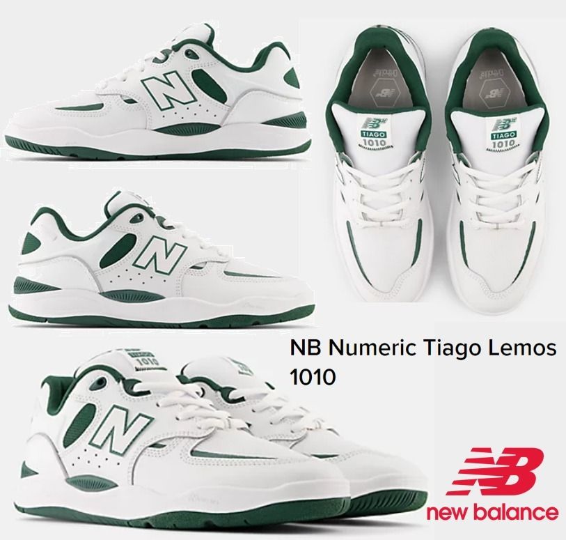 送料&関税込み New Balanceスケシュー Numeric Tiago Lemos 1010