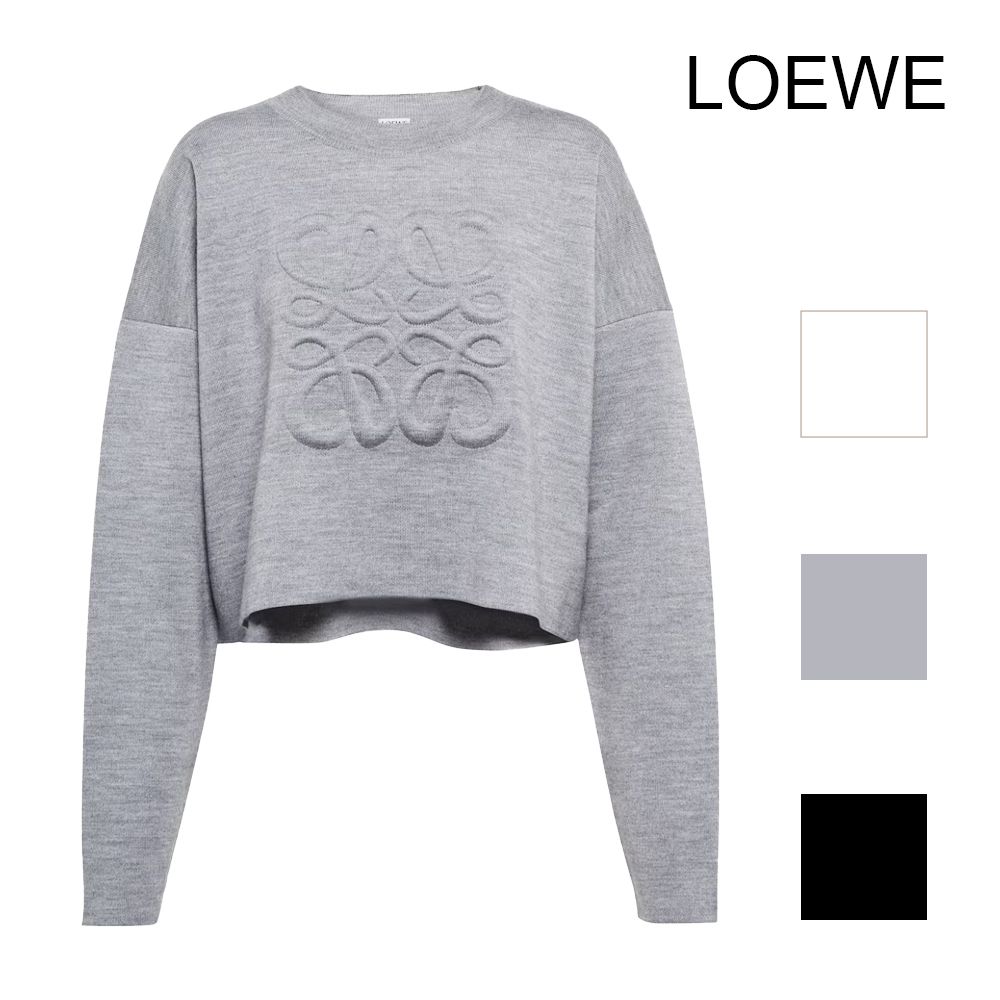 某メーカー LOEWE/ロエベ】大人気☆ショート アナグラム セーター (LOEWE トップス