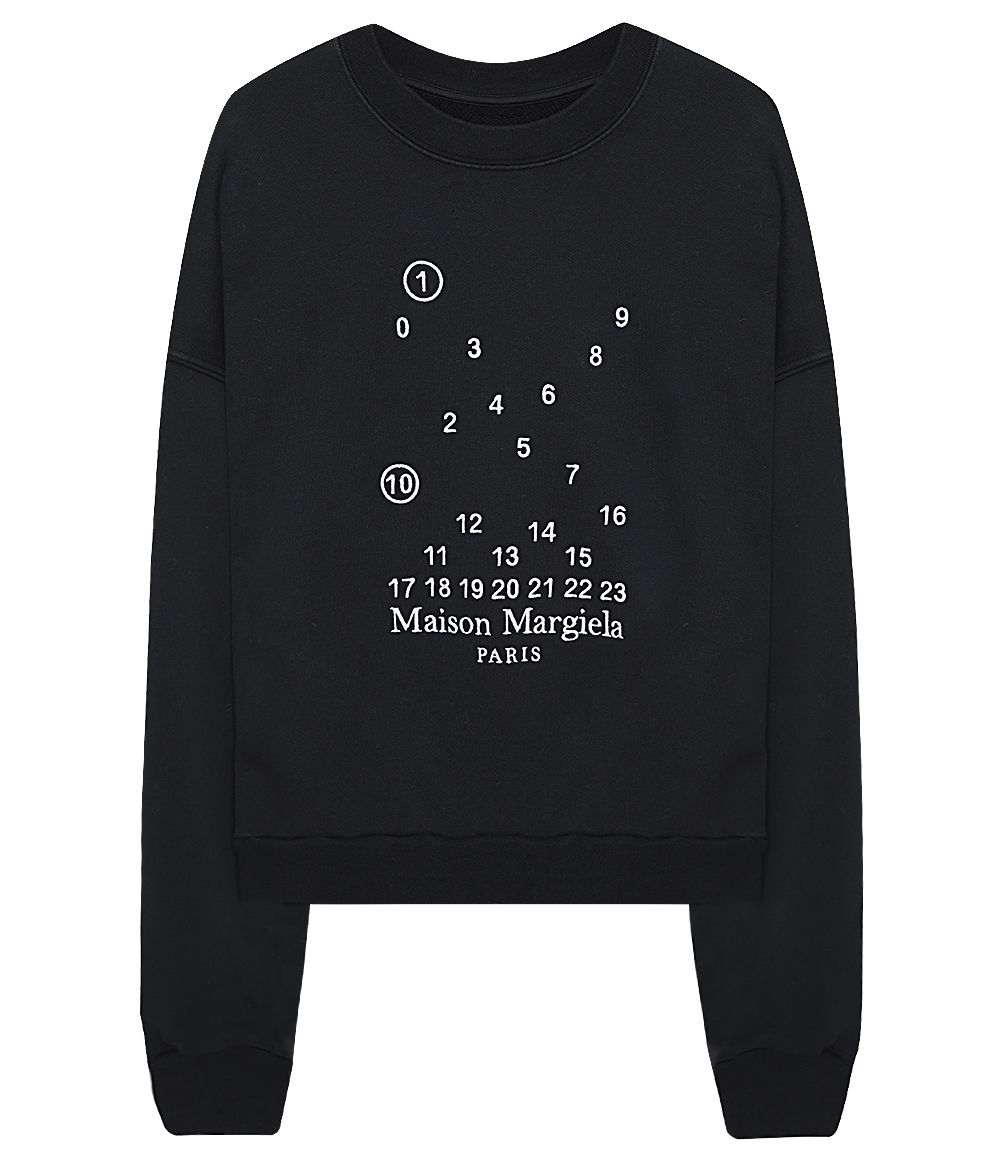 関税送料込み- MAISON MARGIELA ロゴスウェットシャツ (Maison ...