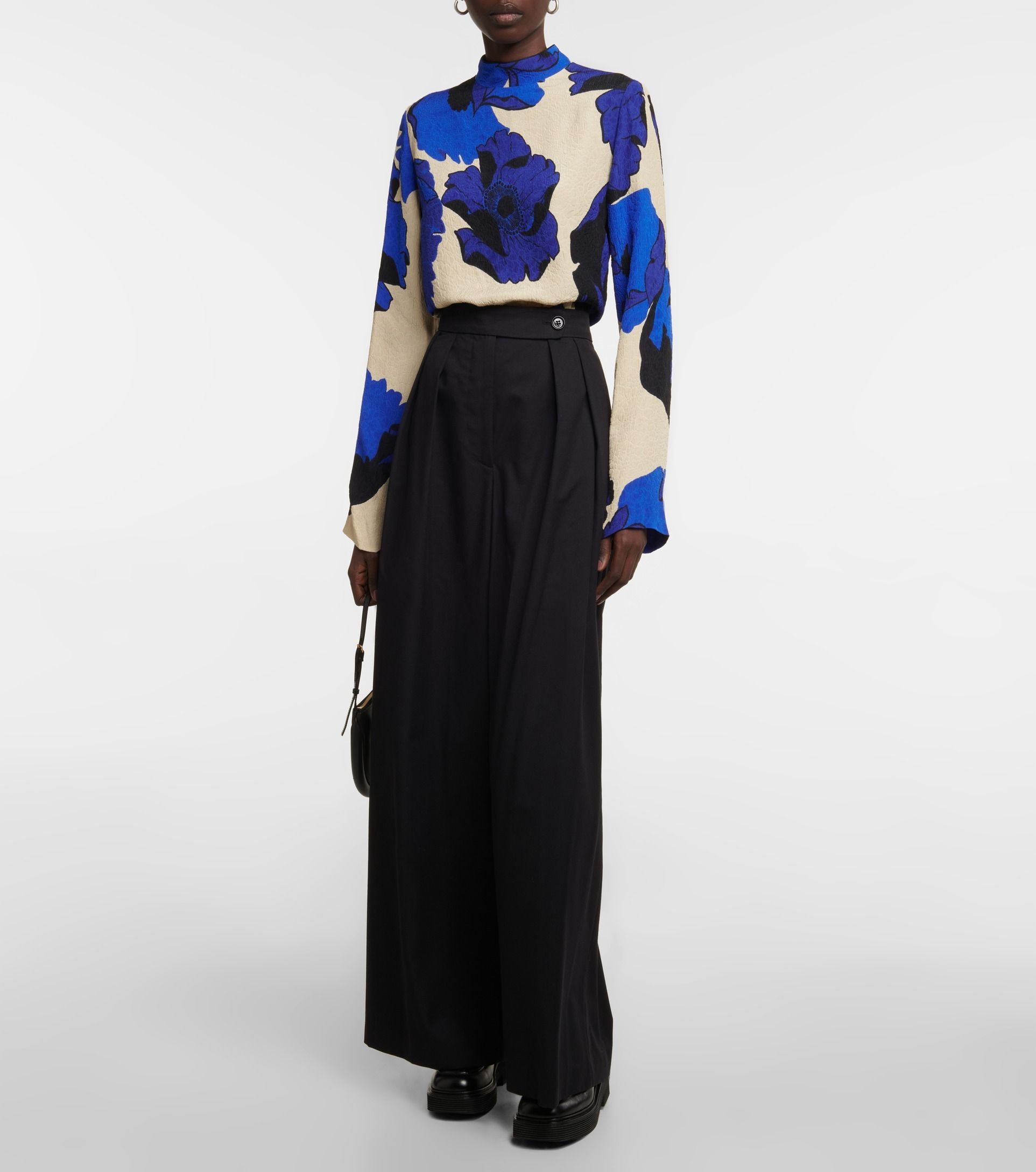☆DRIES VAN NOTEN☆ 花柄プリントハイネックジャガードトップス (Dries Van Noten⁄Tシャツ・カットソー) 87750795BUYMA ☆DRIES VAN NOTEN☆ 花柄プリントハイネックジャガードトップス (Dries Van Noten⁄Tシャツ・カットソー) 87750795BUYMA