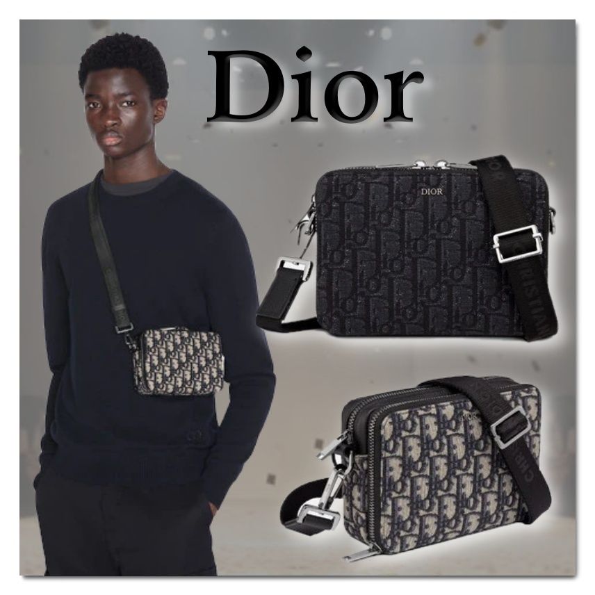 77%OFF!】 Dior オブリーク ジャカードクラッチ2WAYショルダーバッグ