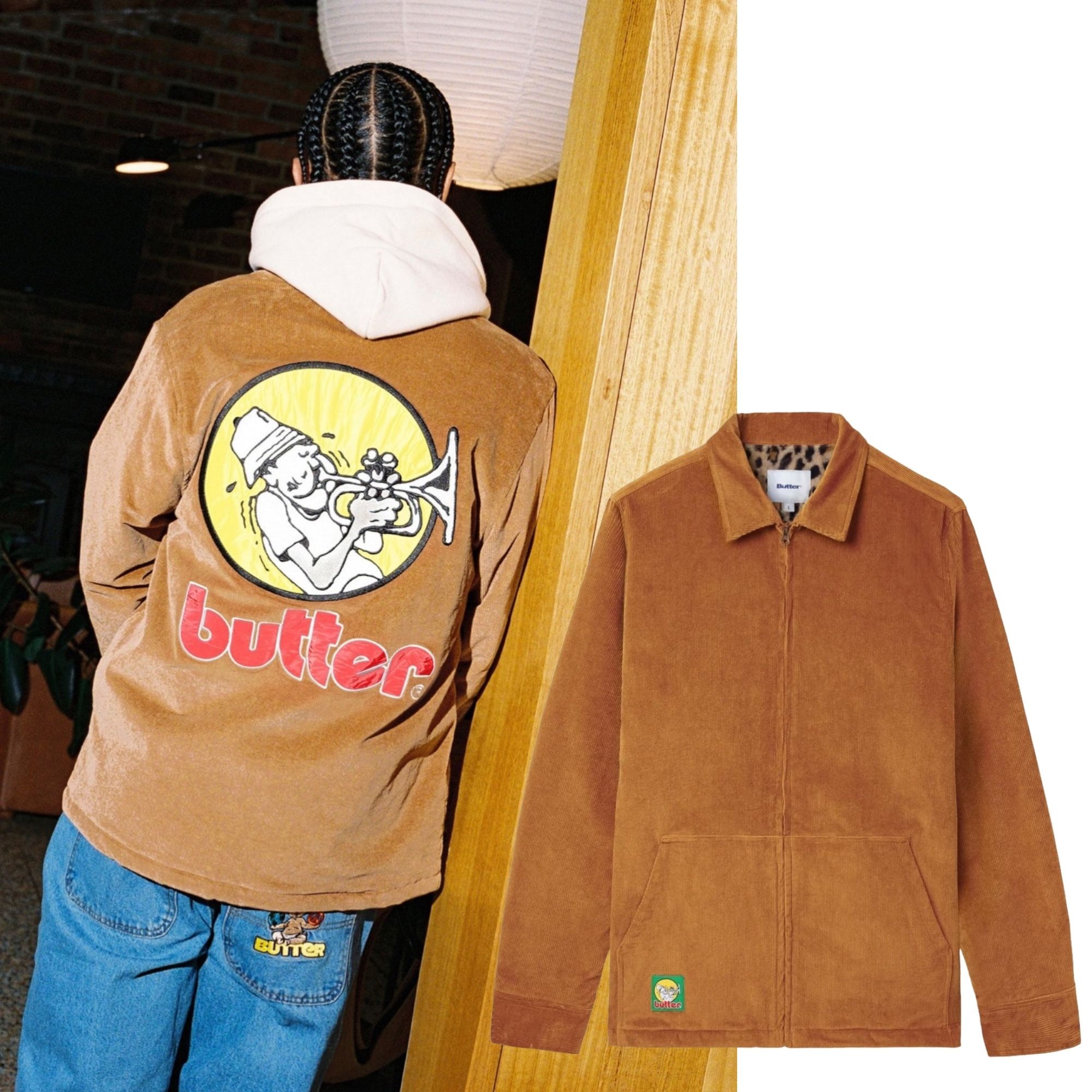 BUTTER GOODS Brass Corduroy Jacket コーデュロイジャケット (Butter