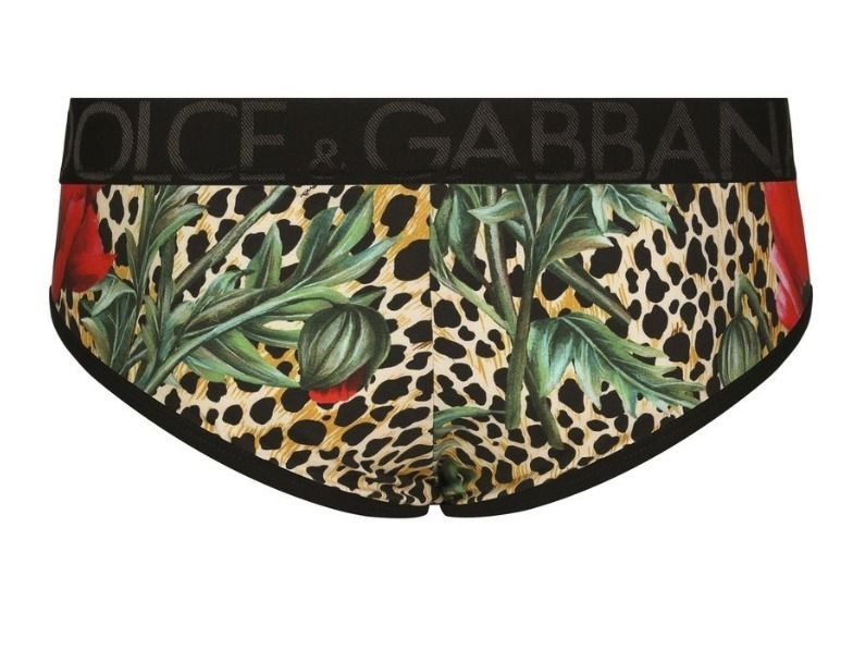 ドルガバ【DOLCE&GABBANA】ブリーフ レオパード柄 送料込 下着 (Dolce ...