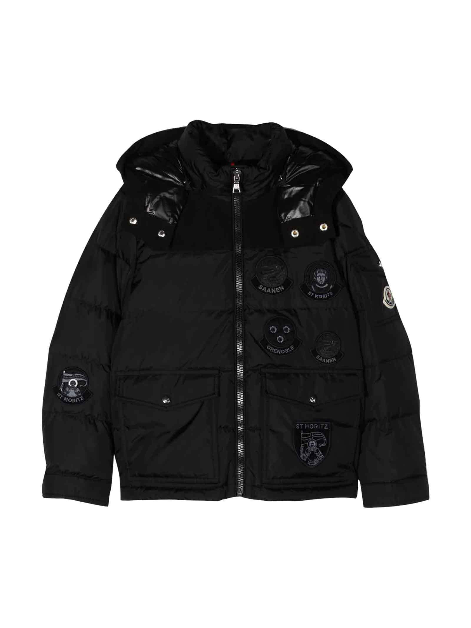 MONCLER KIDS | HYOSERIS DOWN JACKET BLACK 大人もOK!14A (MONCLER ...