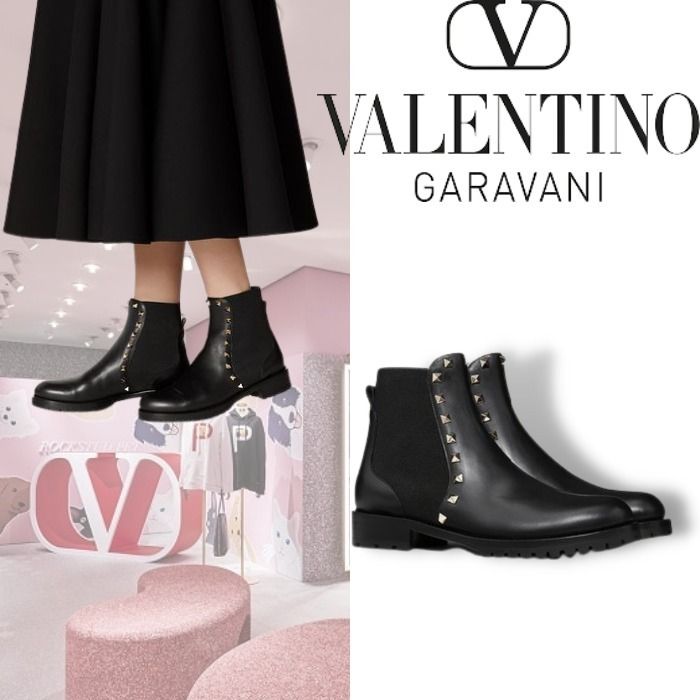 VALENTINO ロックスタッズ アンクルブーツ 20MM の最新トレンド www.m