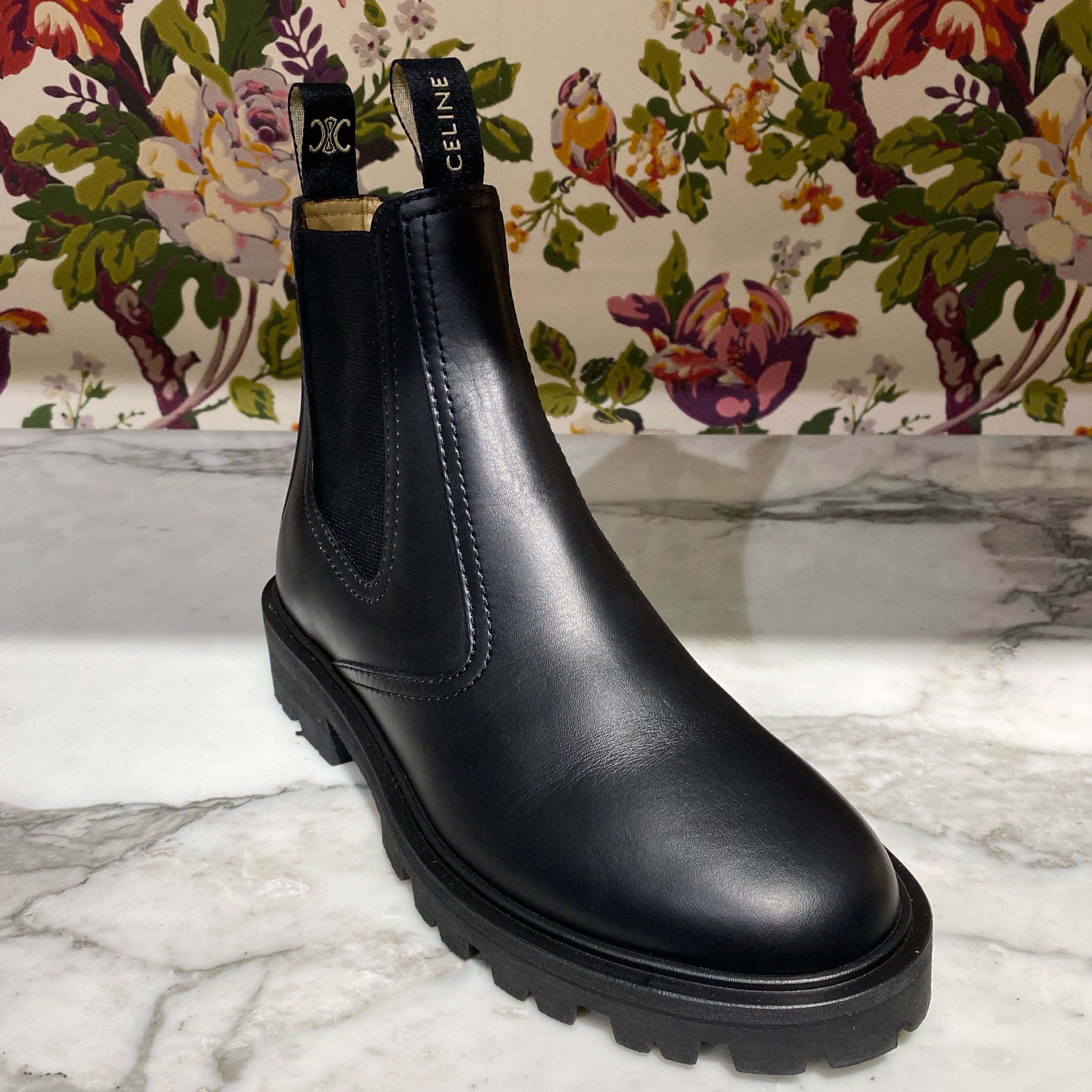 セリーヌ CELINE ブーツ マーガレット チェルシーブーツ