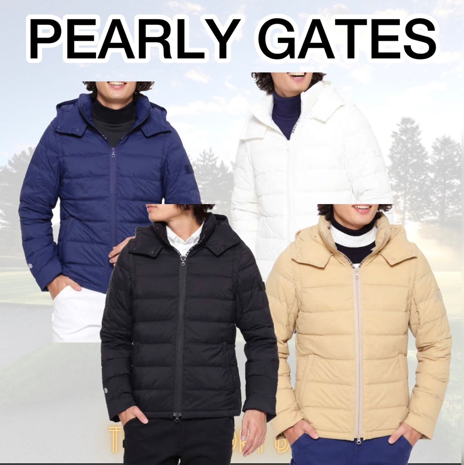 人気】PEARLY GATES Nyメカニカルストレッチドビーチドリ (PEARLY
