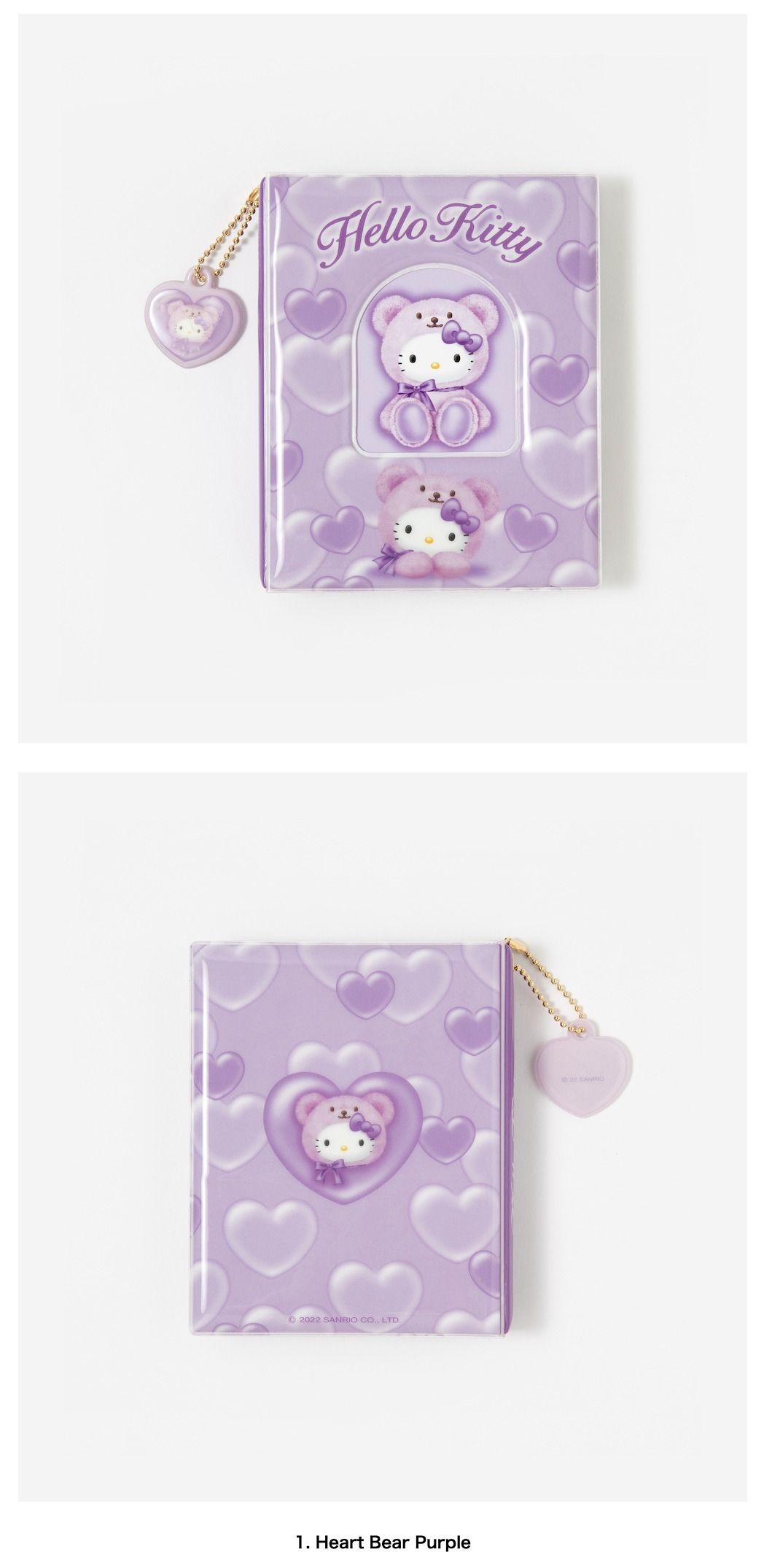 Sanrio Korea】ハローキティ レトロ 2段フォトカードホルダー