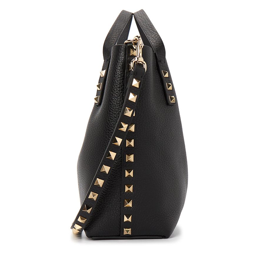VALENTINO ロックスタッズ グレインカーフスキン スモールバッグ