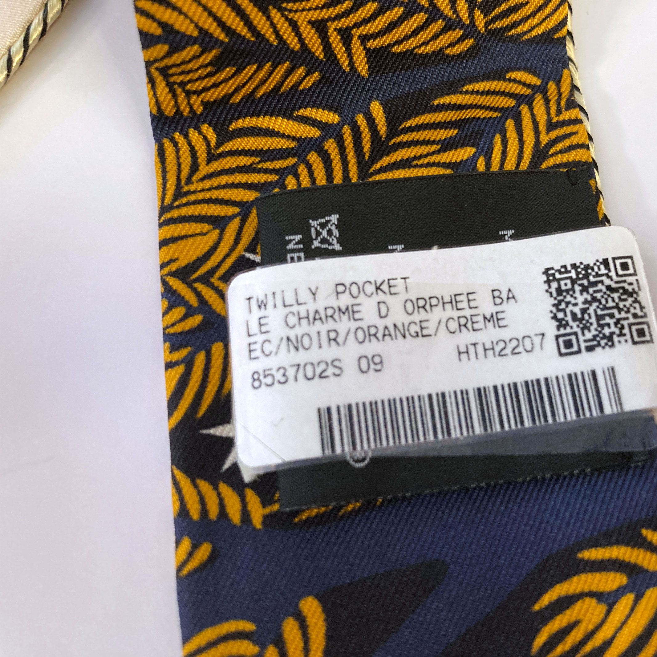 HERMES 限定ツイリー Baguette Twilly Sous le Charme d'Orphee ...