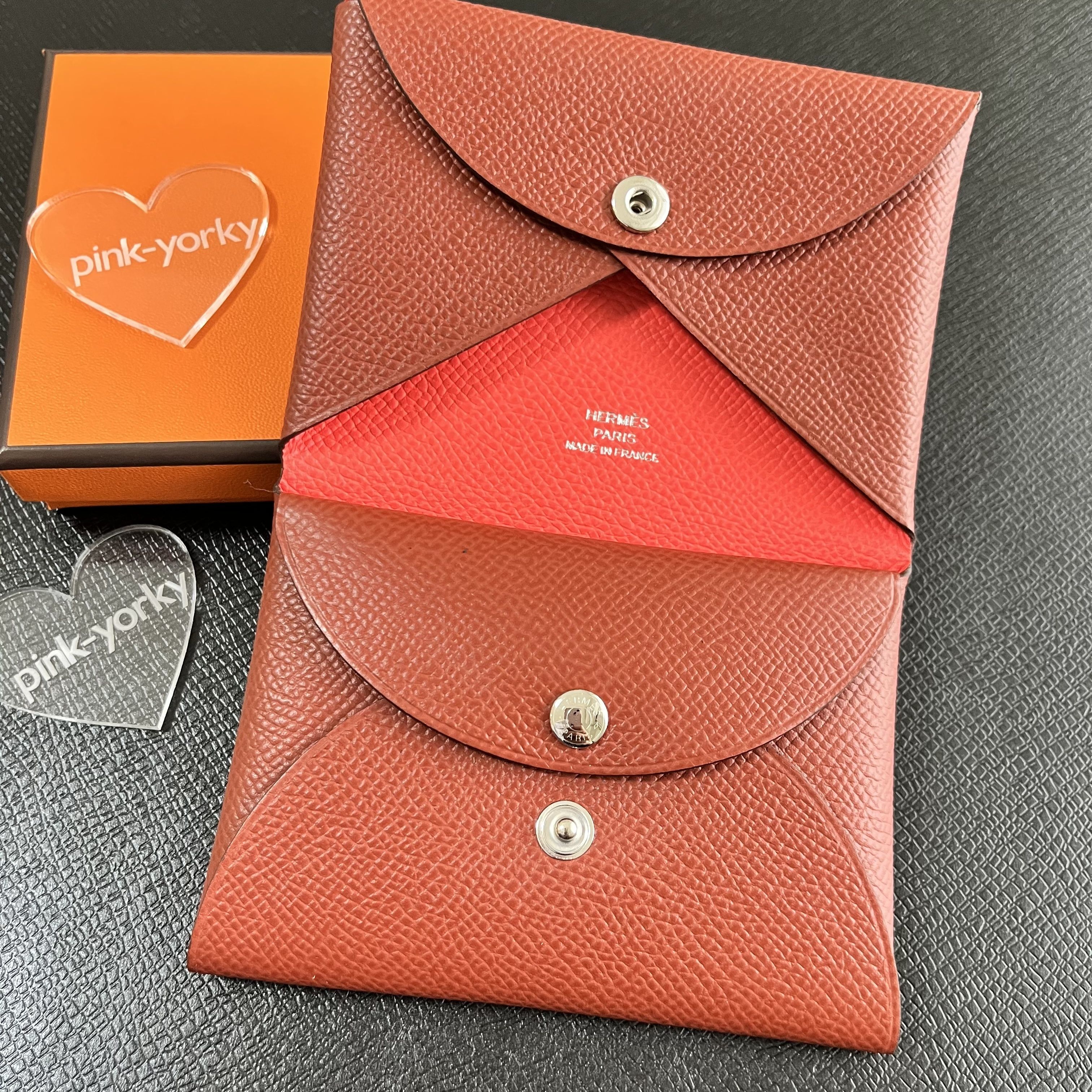 【大人気】HERMES カルヴィ デュオ ミニ財布 楽天市場】【5%OFF】 エルメス カルヴィ デュオ コンパクト