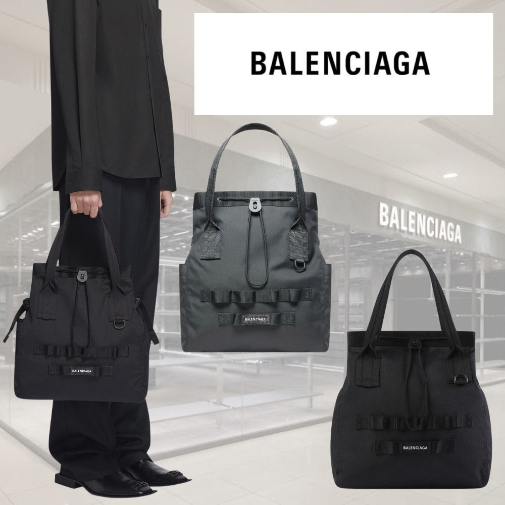 BALENCIAGA】ARMY ナイロン ミディアム・トートバッグ (BALENCIAGA