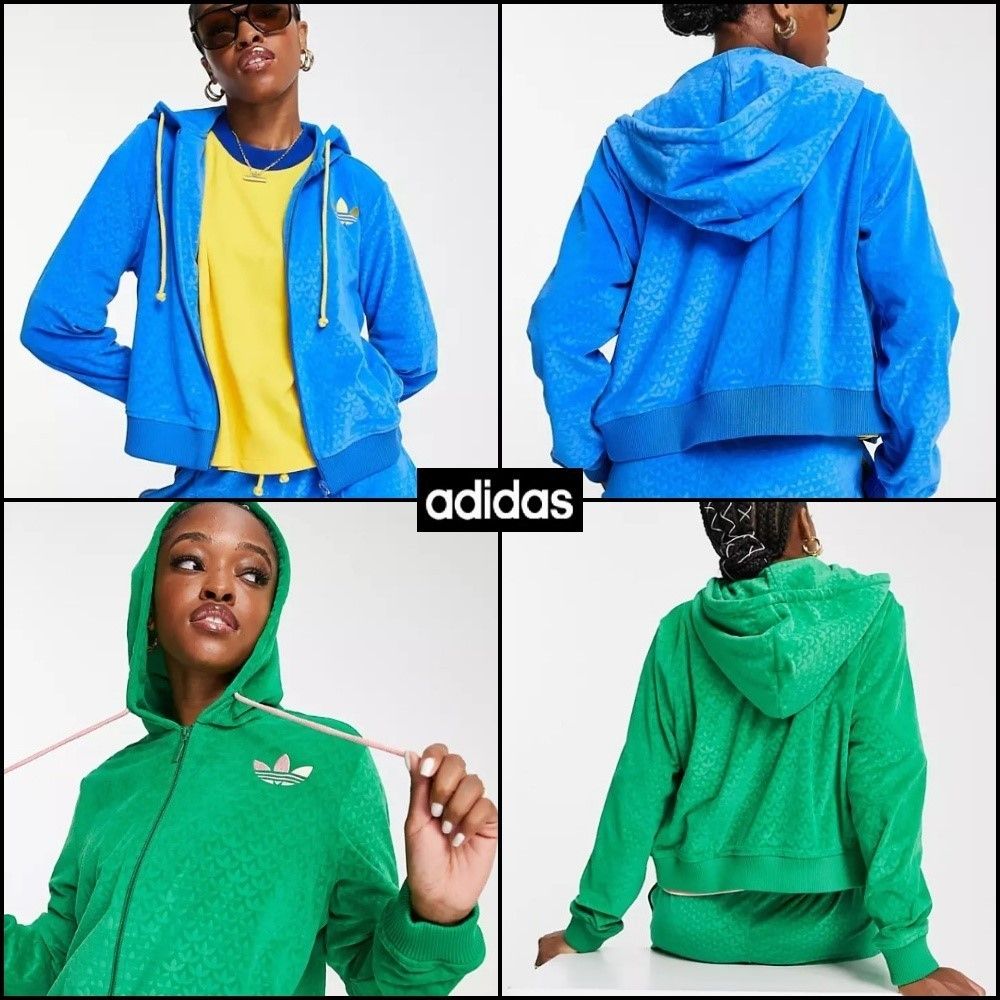 adidas】Originals 'adicolor 70s' ベロア トラック トップ ♪ (adidas ...