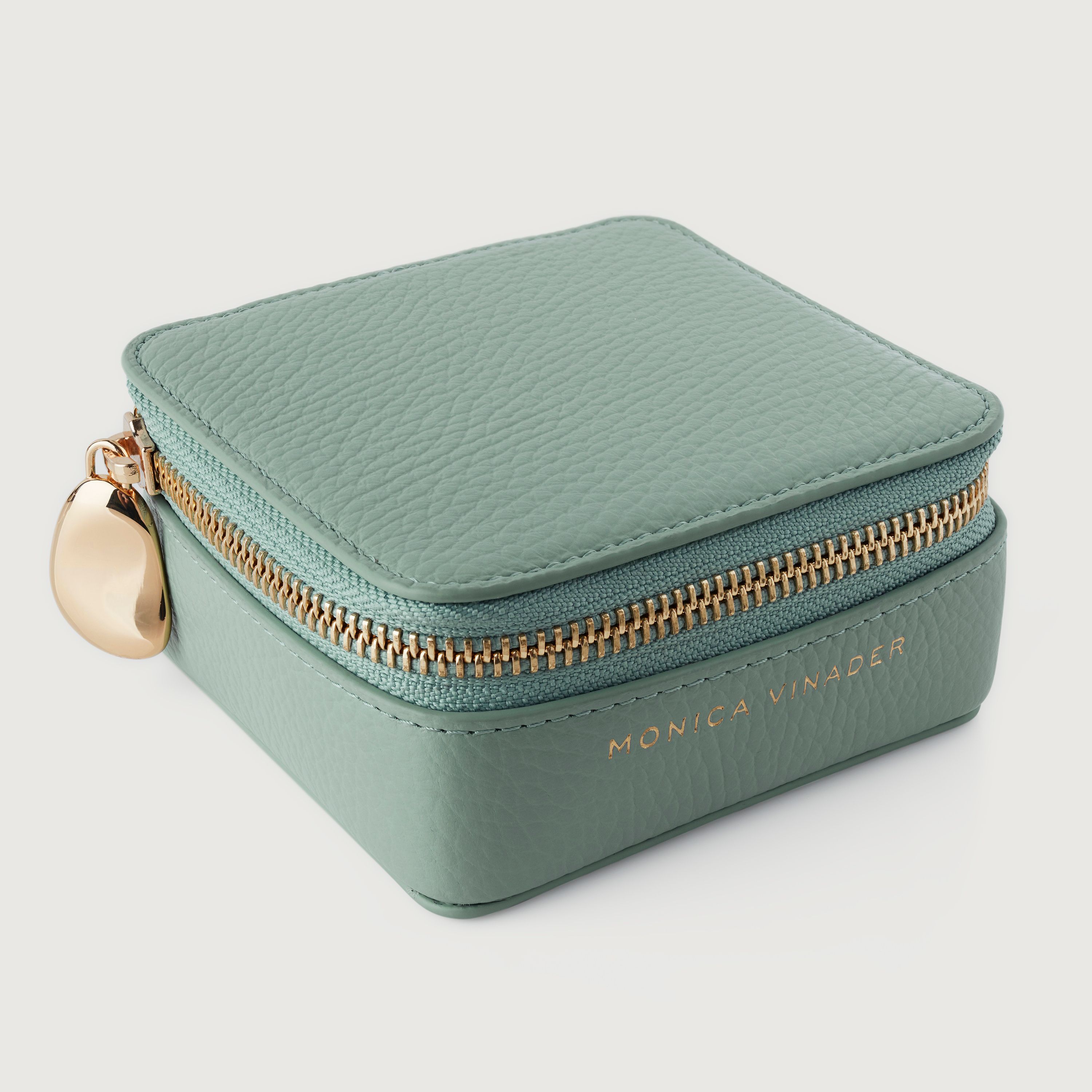 モニカヴィナダー ジュエリーケース Monica Vinader MONICA VINADER】レザー ジュエリー ケース Box 仕切り付き