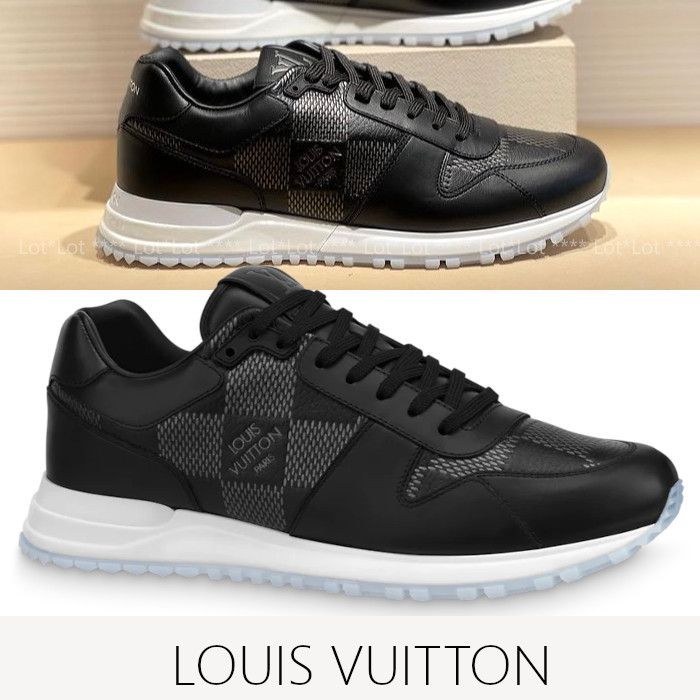 22FW》LOUIS VUITTON/ダミエ エンボス加工 レザースニーカー (Louis ...