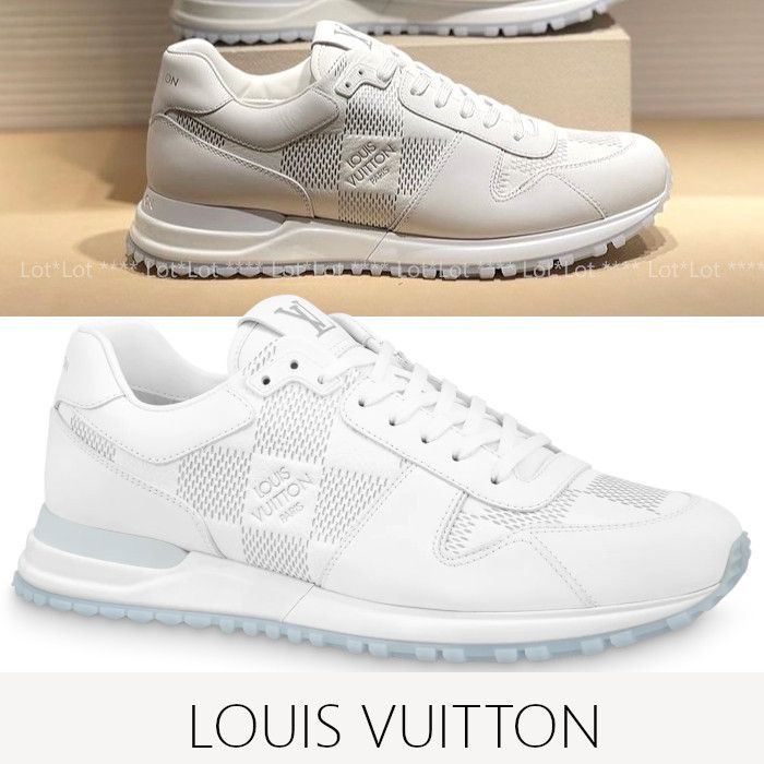 22FW》LOUIS VUITTON/ダミエ エンボス加工 レザースニーカー (Louis ...