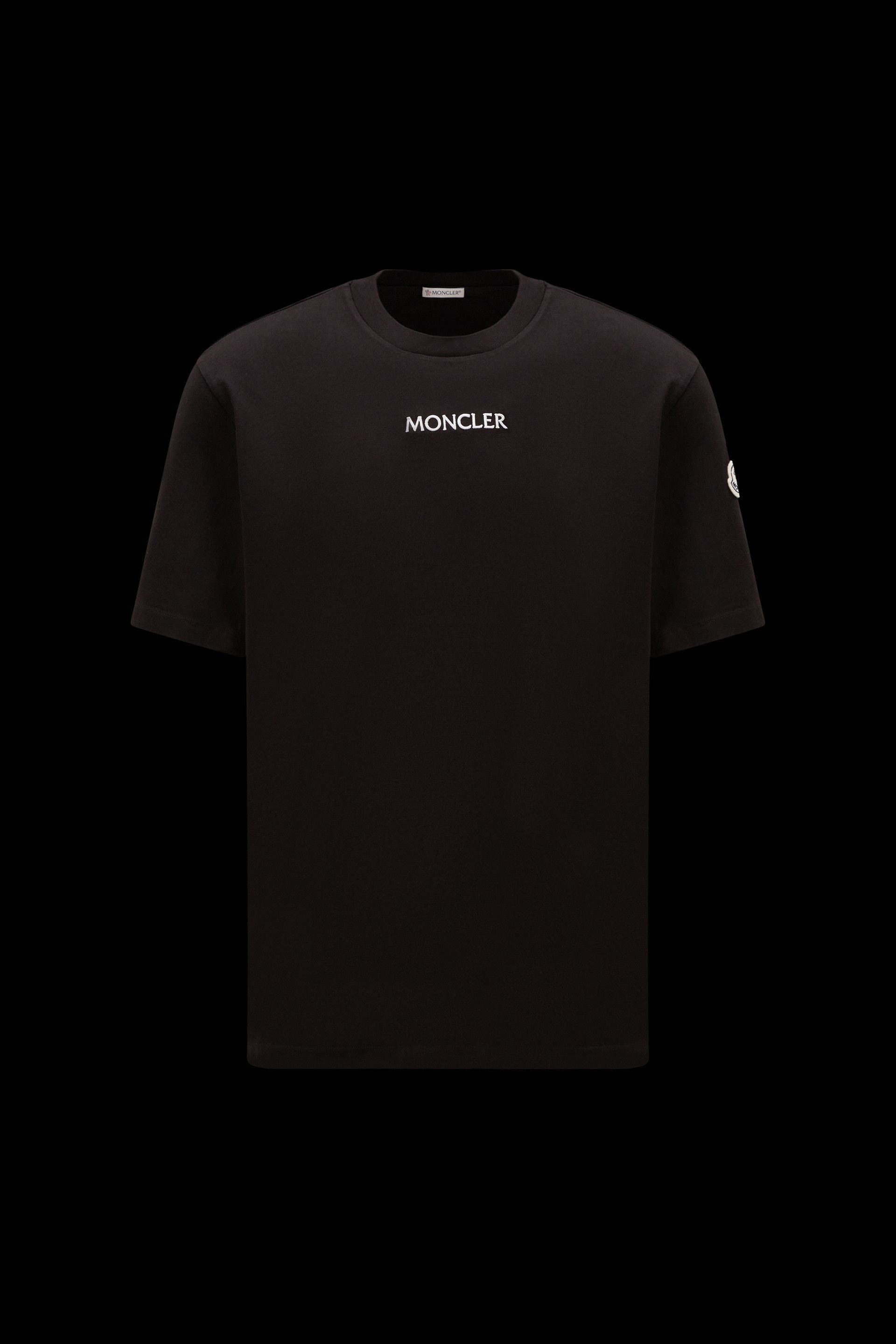MONCLER2022/23秋冬 レタリングロゴ入りクルーネック半袖Tシャツ
