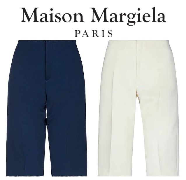 スラックス Maison Margiela メゾンマルジェラ クロップドパンツ