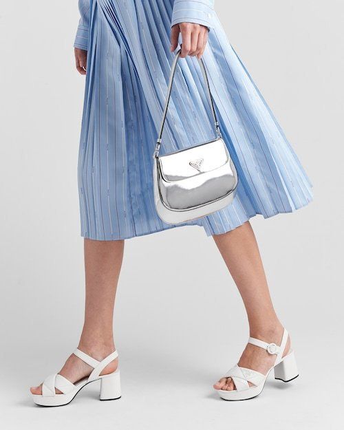 ☆New☆【PRADA】キルティングレザー プラットフォームサンダル (PRADA ...